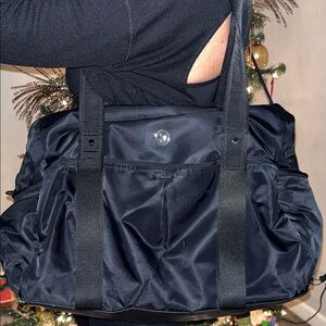 lululemon athletica Classic Black Duffel Bag